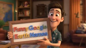 funny google earth names