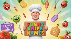 funny knife names