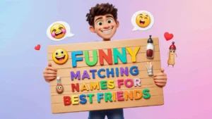 funny matching names for best friends