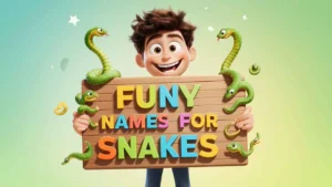 funny names for snakes