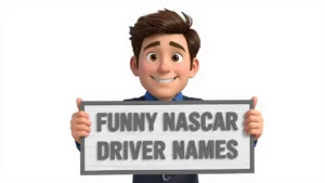 funny nascar driver names
