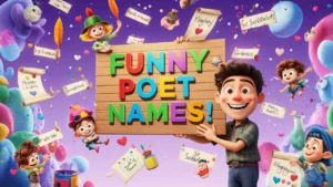 funny poet names