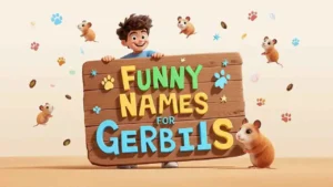 funny names for gerbils