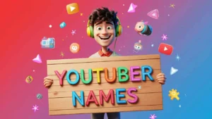 youtuber names