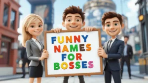 funny names for bosses