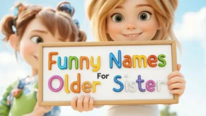 funny names for older sister