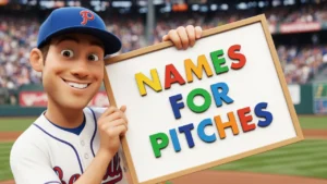 names for pitches