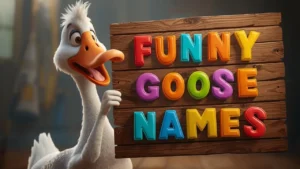 funny goose names