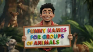 funny names for groups of animals