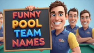 funny pool team names