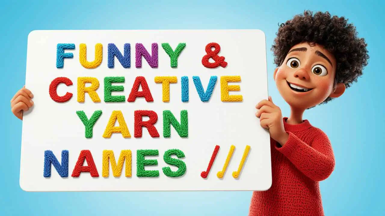 funny and creative yarn names