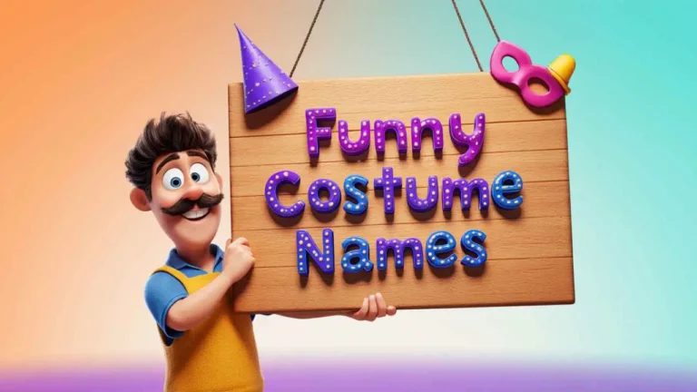 funny costume names