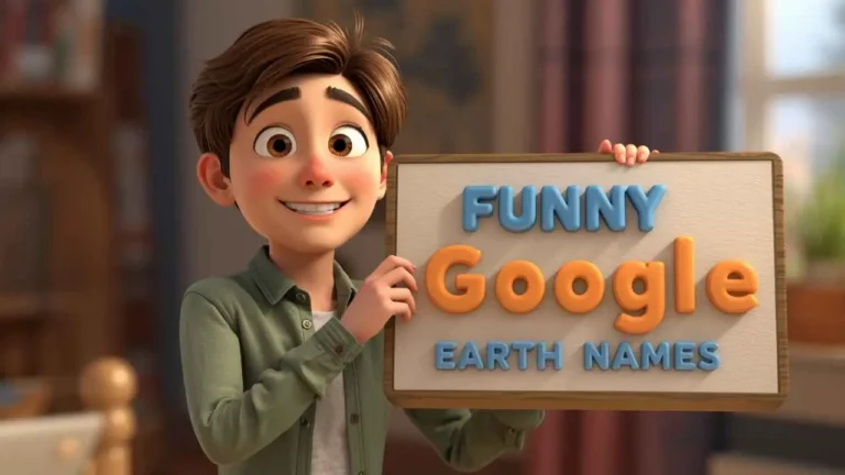 funny google earth names