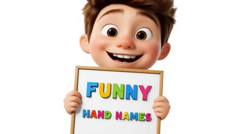 funny hand names
