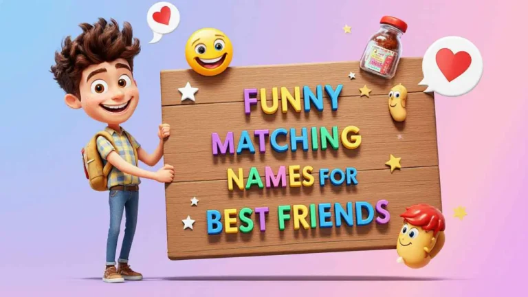 funny matching names for best friends
