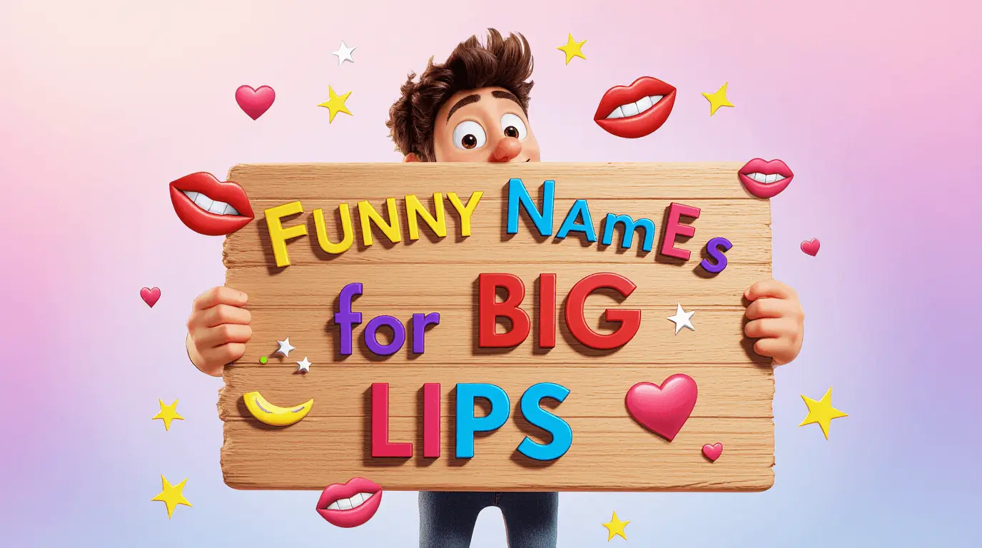 funny names for big lips