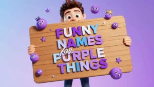 funny names for purple things