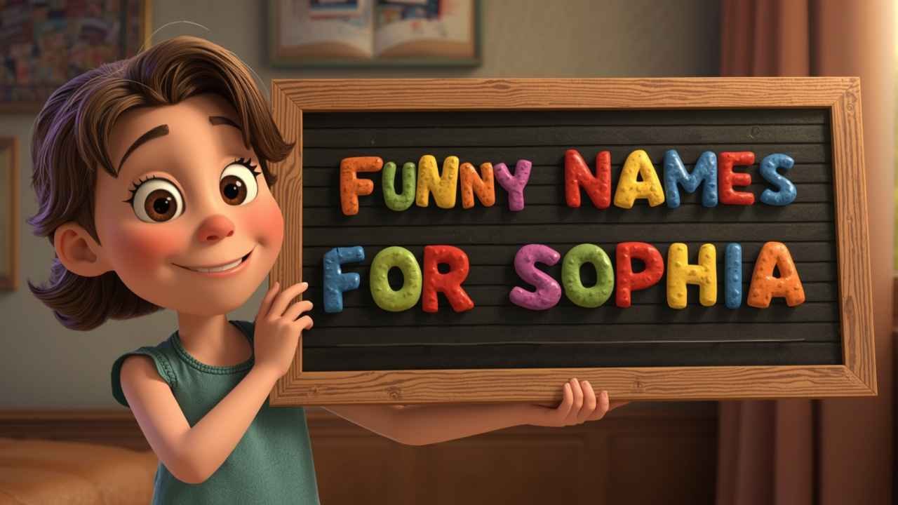 funny names for sophia