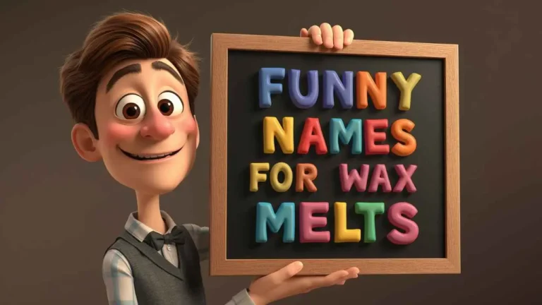 funny names for wax melts
