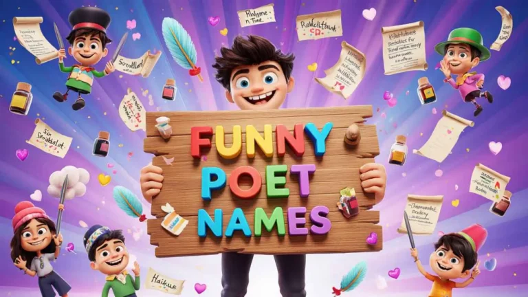 funny poet names