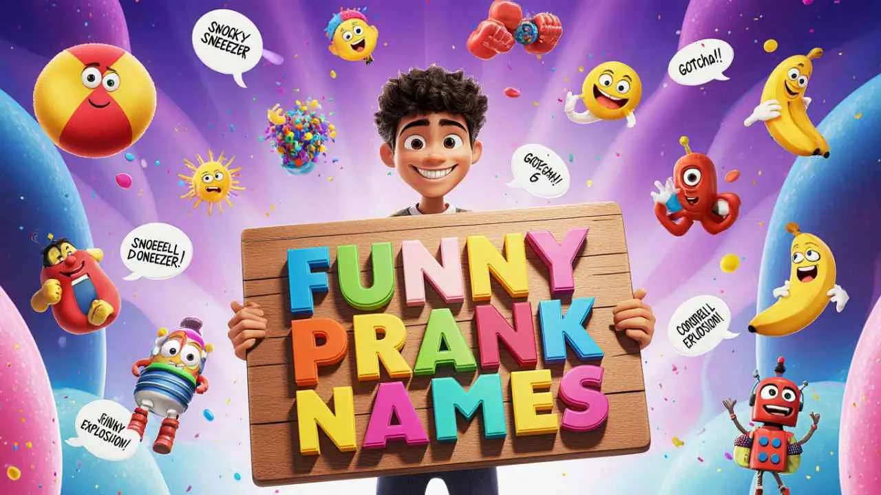 funny prank names
