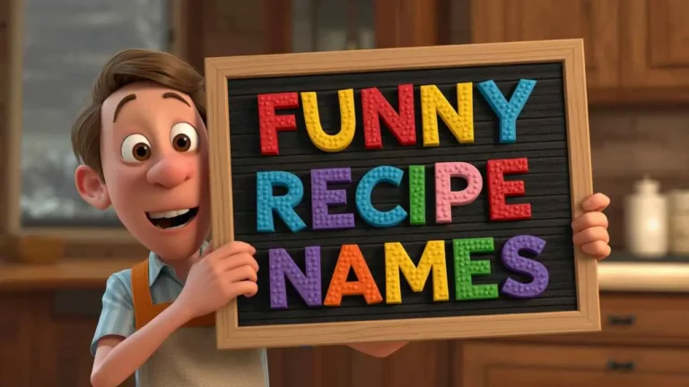 funny recipe names