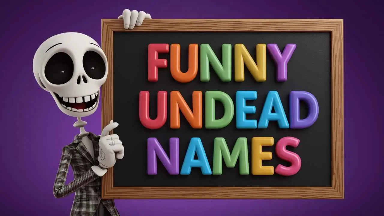 funny undead names