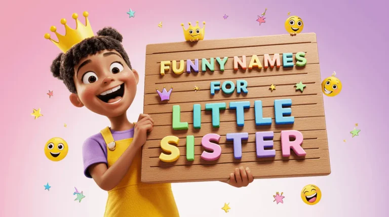 funny names for little sister