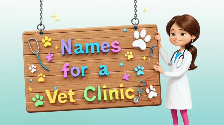 names for a vet clinic