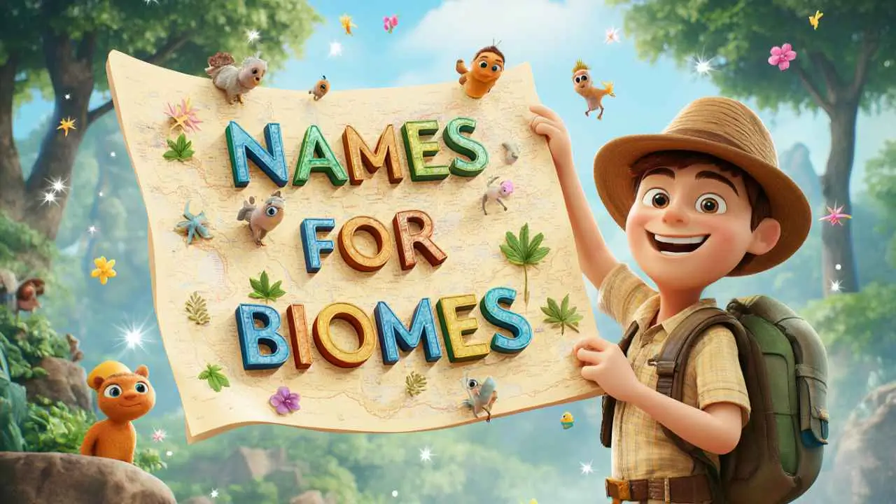 names for biomes