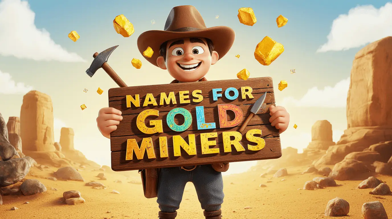 names for gold miners