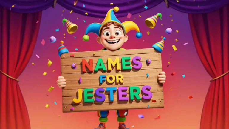 names for jesters