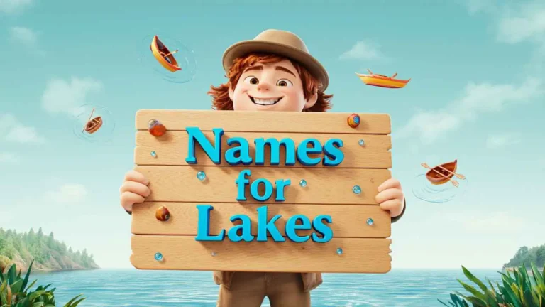 names for lakes