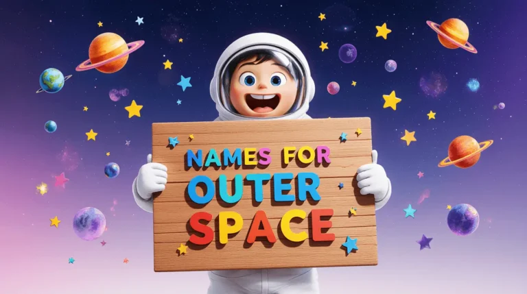 names for outer space