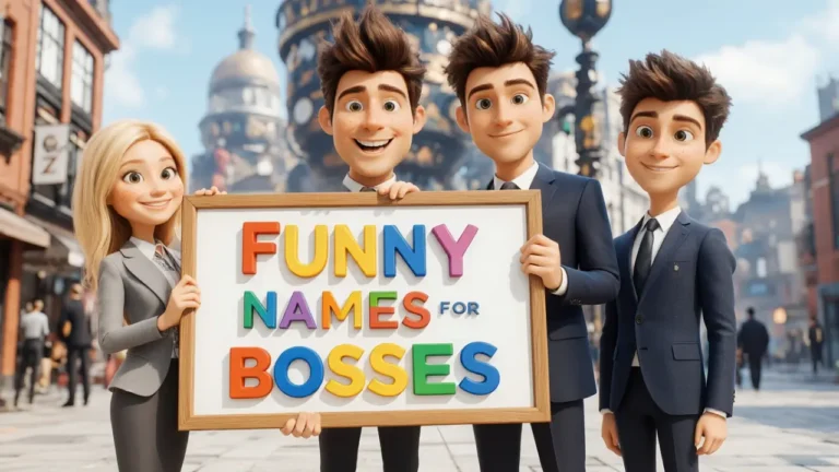 funny names for bosses
