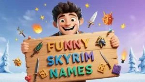 funny skyrim names