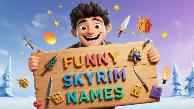 funny skyrim names