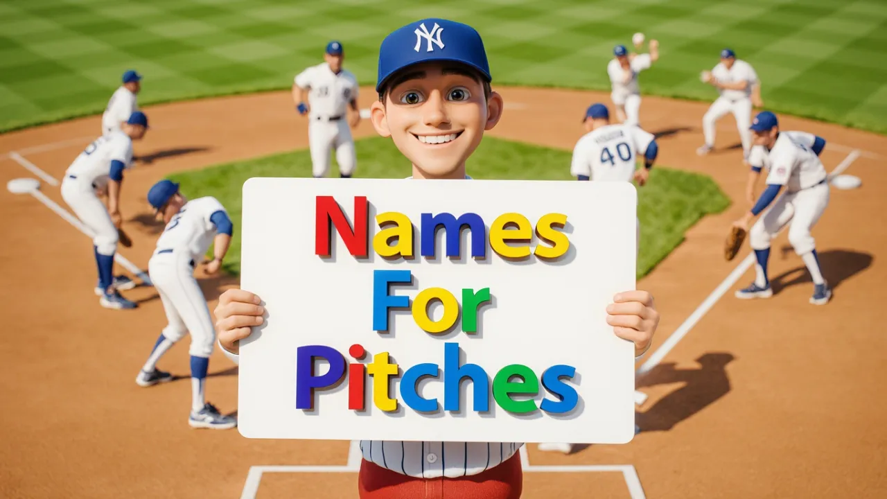 names for pitches