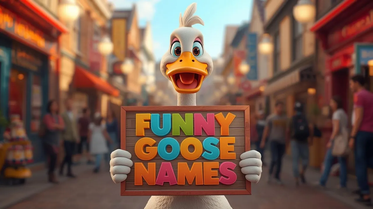 funny goose names