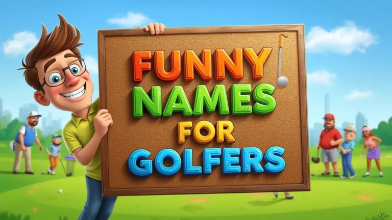 funny names for golfers